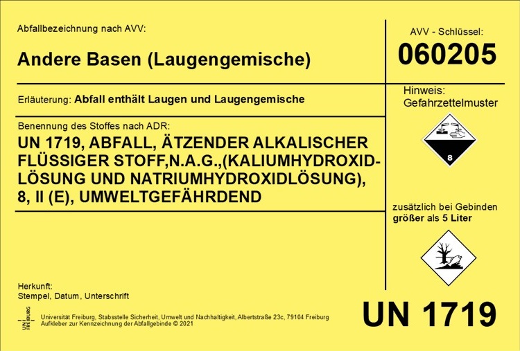 Laugen, Andere Basen